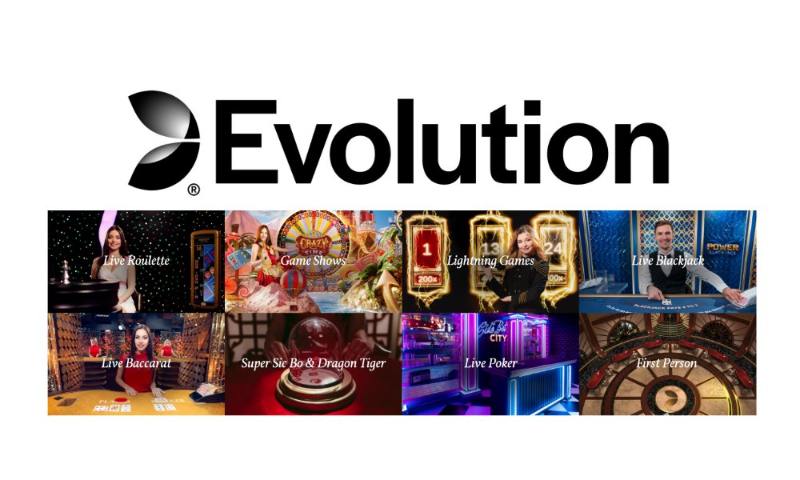 Những tựa game tại Evolution Gaming