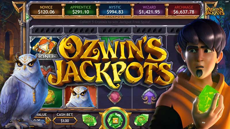 Ozwin's Jackpots là game gì