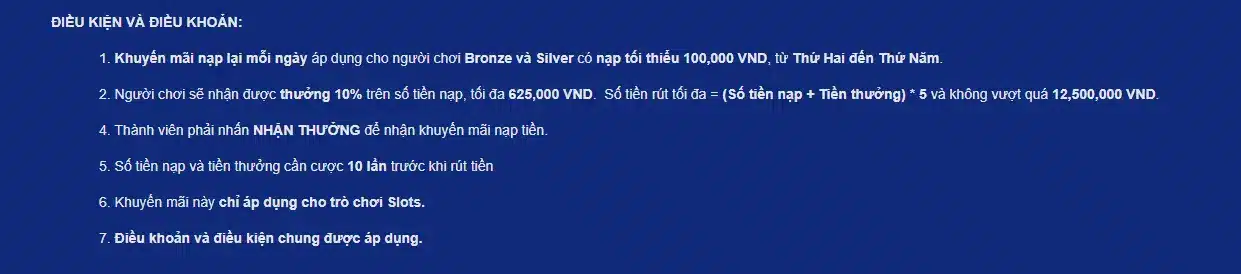 Cách để tham gia khuyến mãi slot thưởng mỗi ngày 