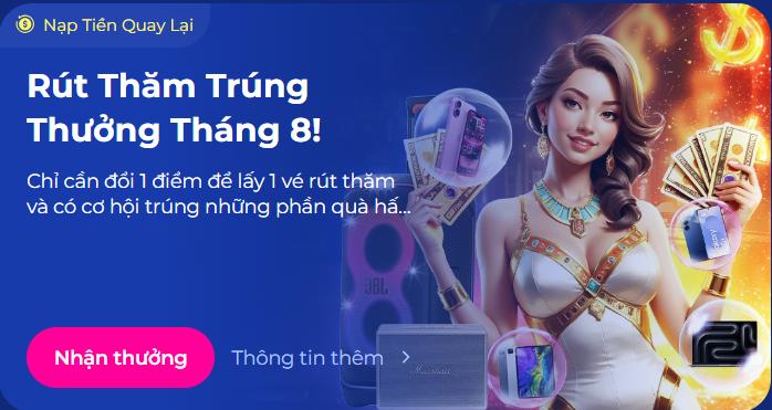 Khám phá chương trình rút thăm trúng thưởng tháng 8